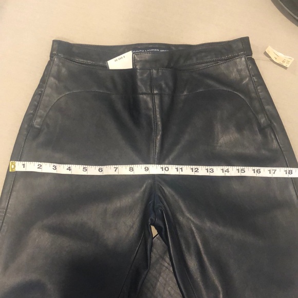 Ralph Lauren Sport Leather Pants $695 NWT! Sz6 - Picture 11 of 14